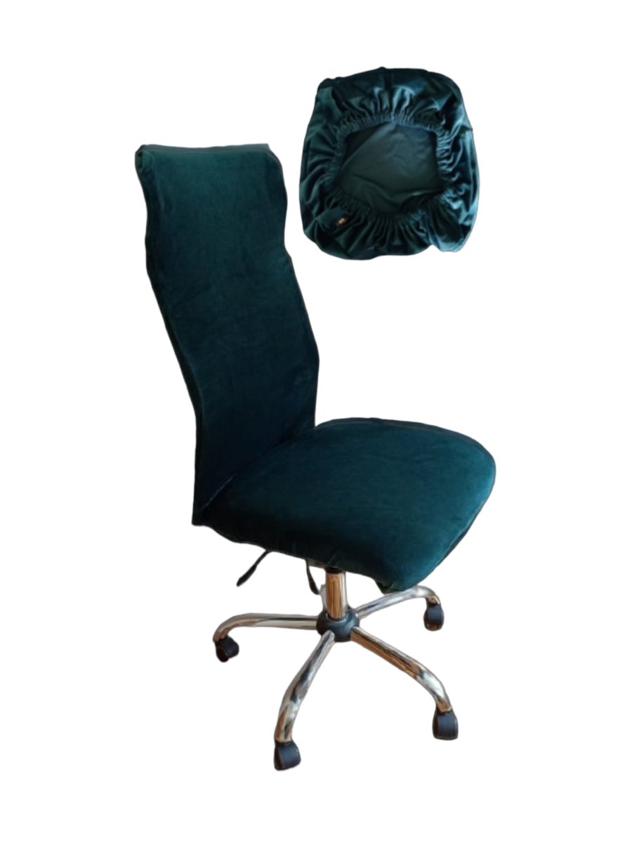 Pokrowiec na krzesło biurowe VELVET SUPER SOFT