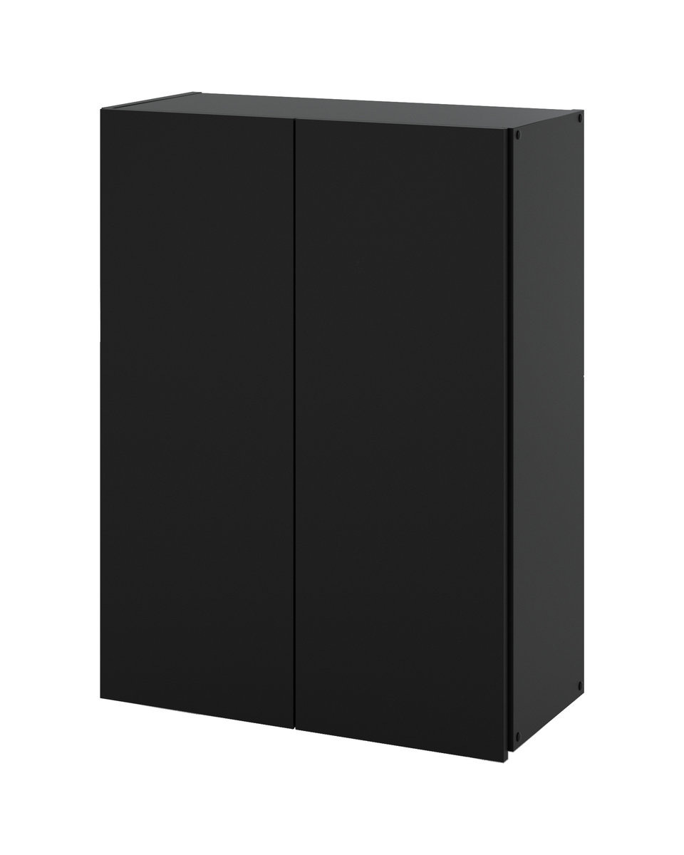 Szafka Łazienkowa Wisząca 60cm HUGO Czarna Mat