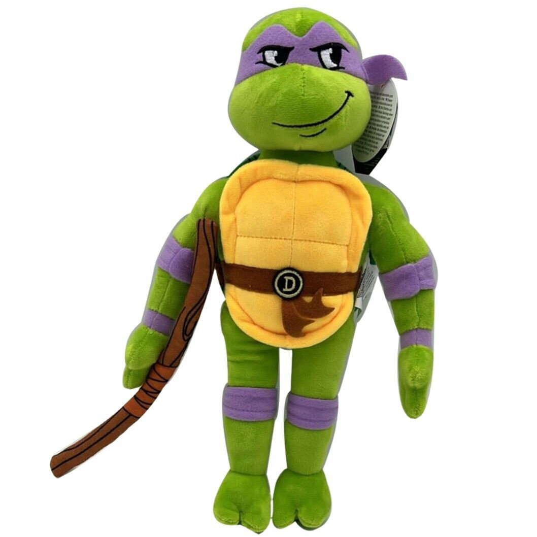 Wojownicze Żółwie Ninja Fioletowy Wysoka Jakość 32 cm Zabawka Licencyjna