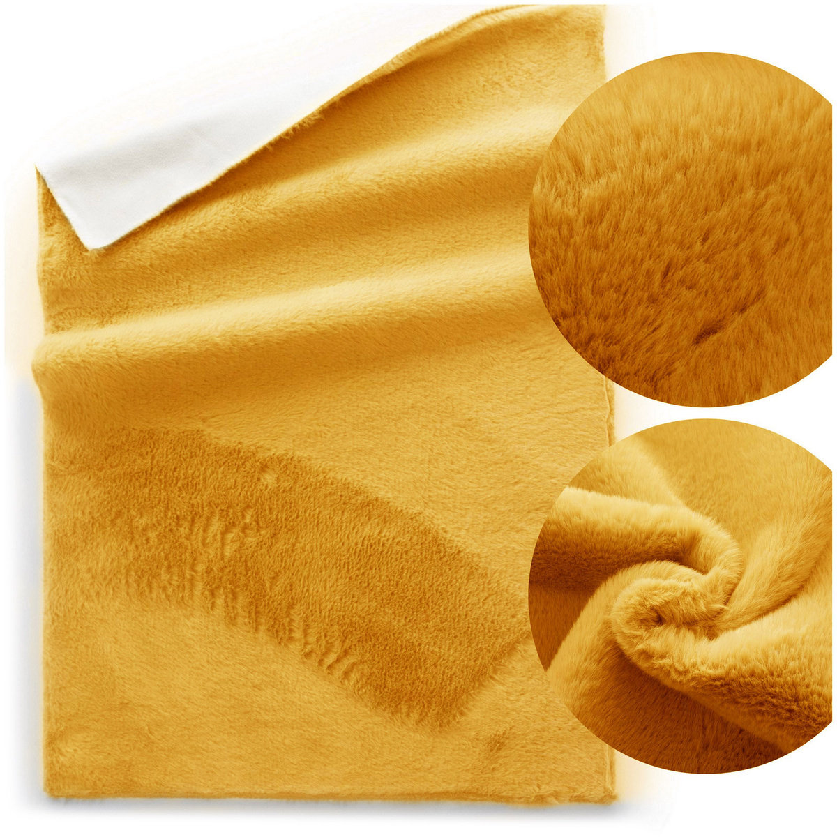 Dywan 50x70 Miękki Pluszowy Futerkowy do Sypialni Łazienki Rabbit 110