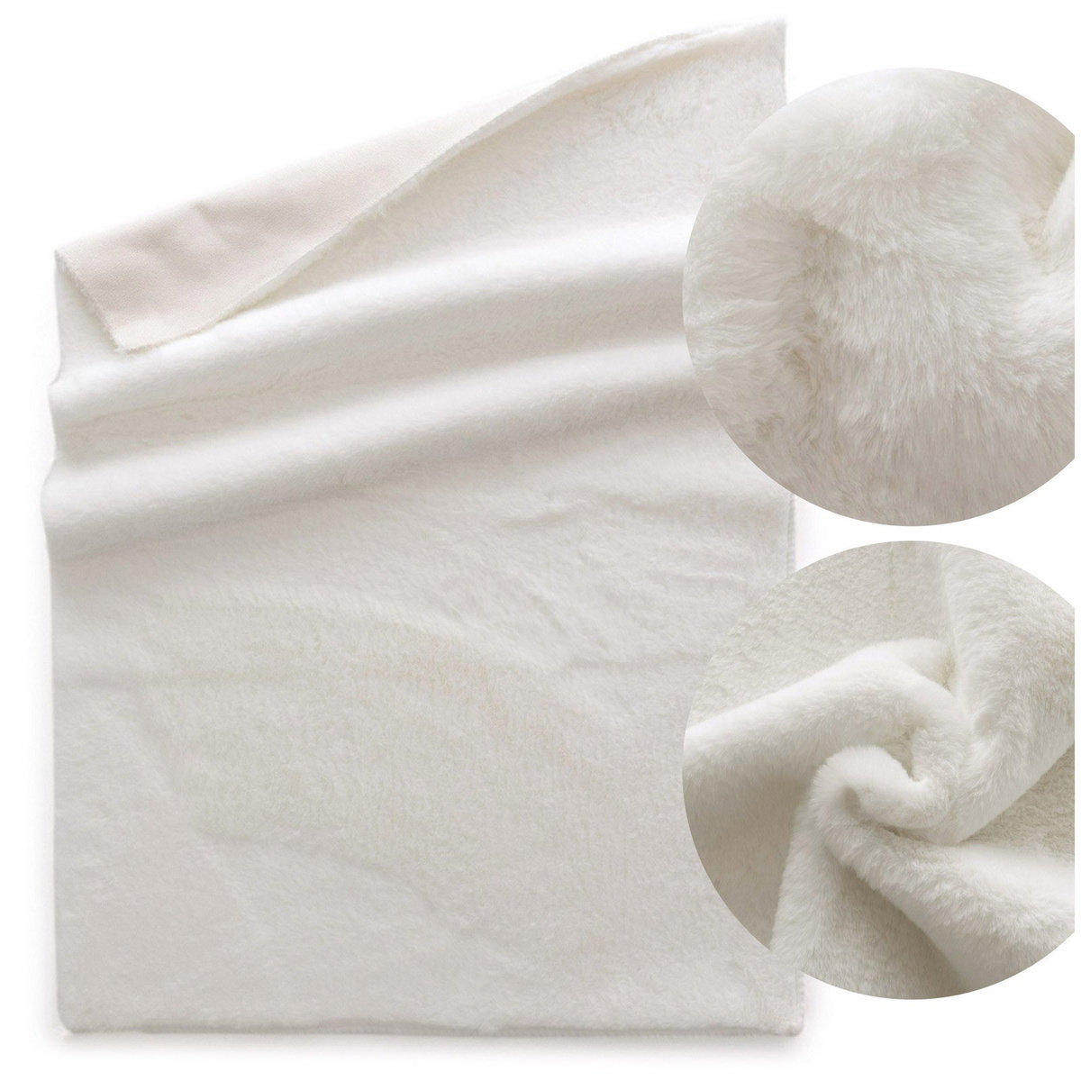 Dywan 50x70 Miękki Pluszowy Futerkowy do Sypialni Łazienki Rabbit 113