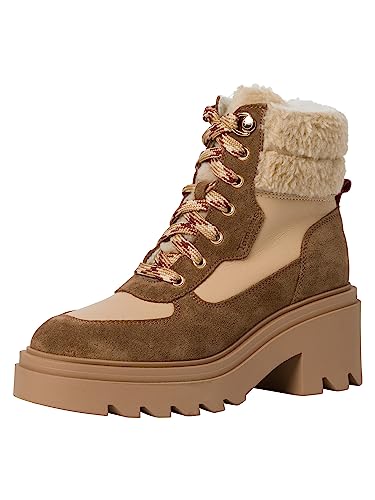 Tamaris Damskie botki 1-1-26243-41, Brown Comb, 36 EU