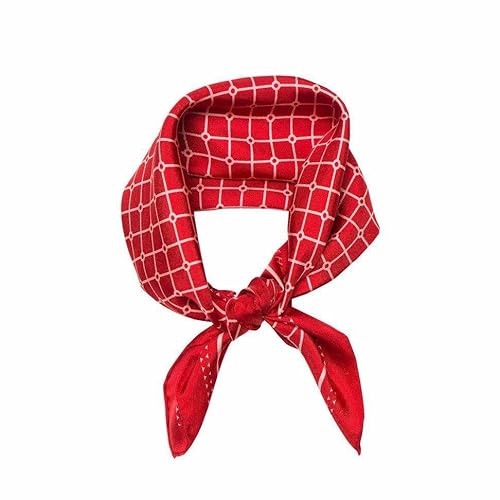 Hermine Hold Jedwabny szalik Hermine, RED-PINK
