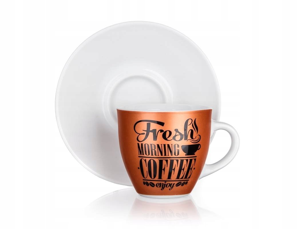 FILIŻANKA mała DO KAWY ESPRESSO 2 x 90 ml BANQUET