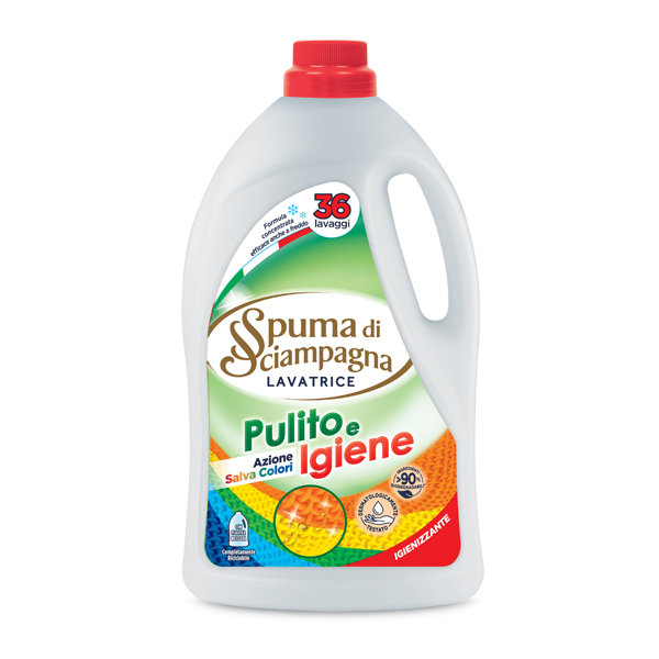 Spuma Di Sciampagna Pulito E Igiene Płyn Do Prania 36 Prań