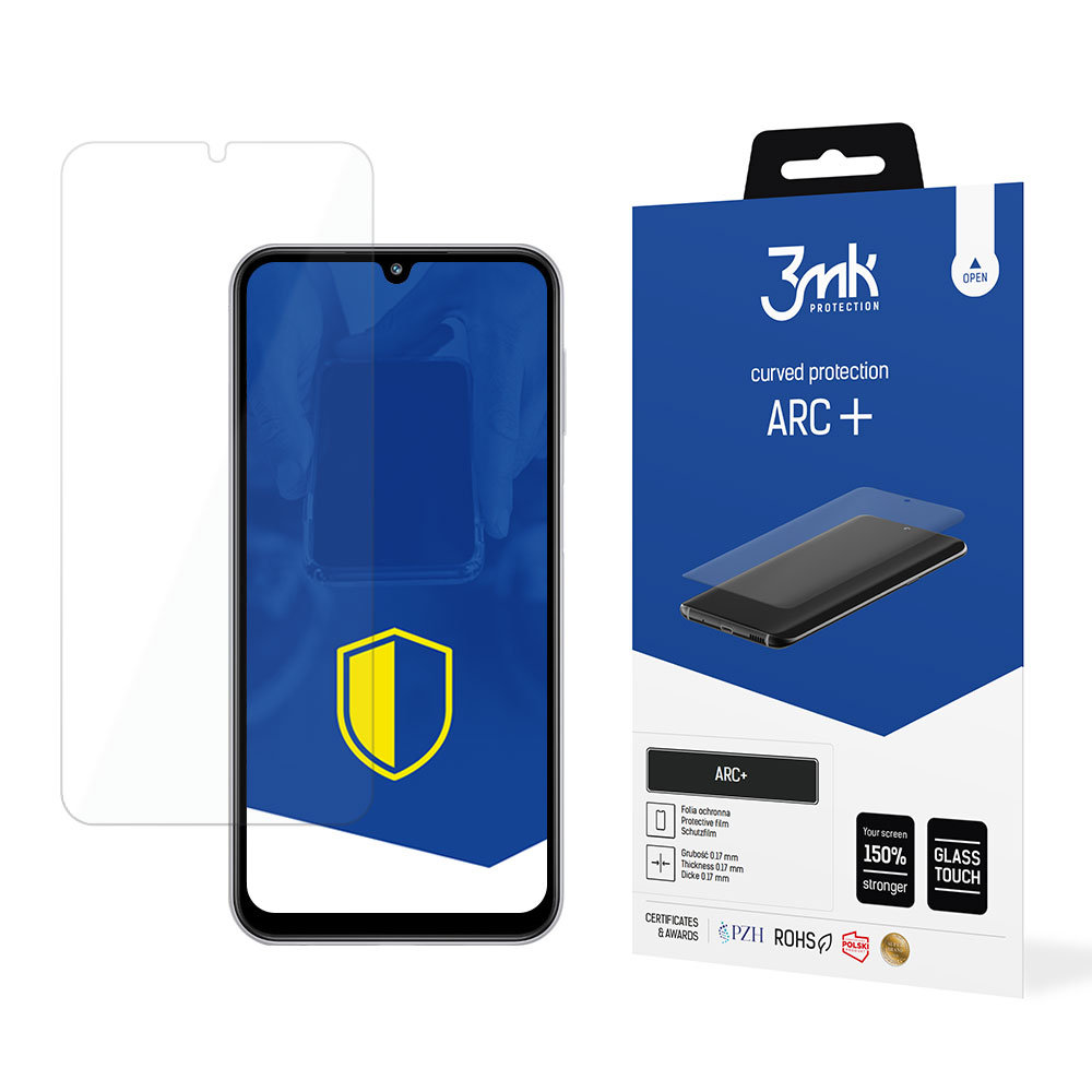 2x Folia na zaokrąglony ekran do Samsung Galaxy M34 5G - 3mk ARC+