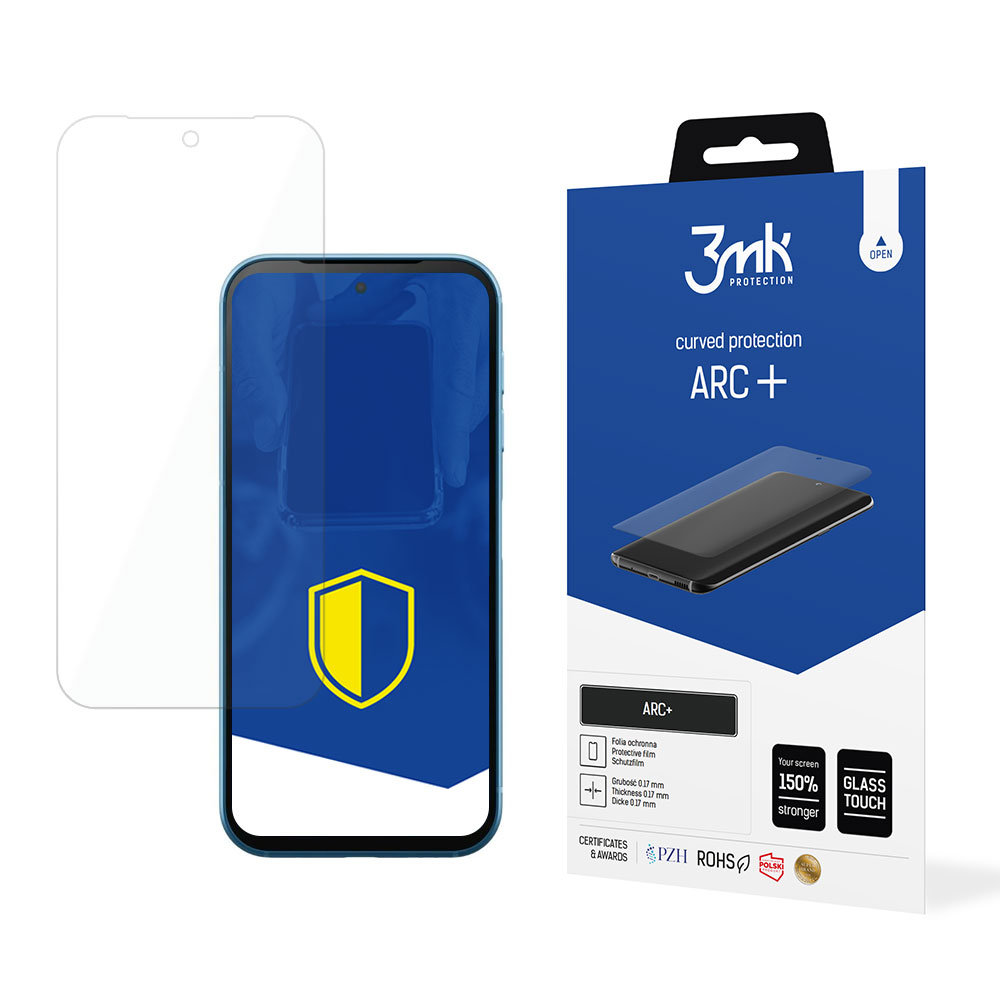 2x Folia na zaokrąglony ekran do Fairphone 5 - 3mk ARC+