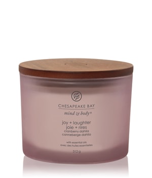 Chesapeake Bay Candle Mind & Body Joy & Laughter - Cranberry Dahlia Świeca zapachowa 312 g