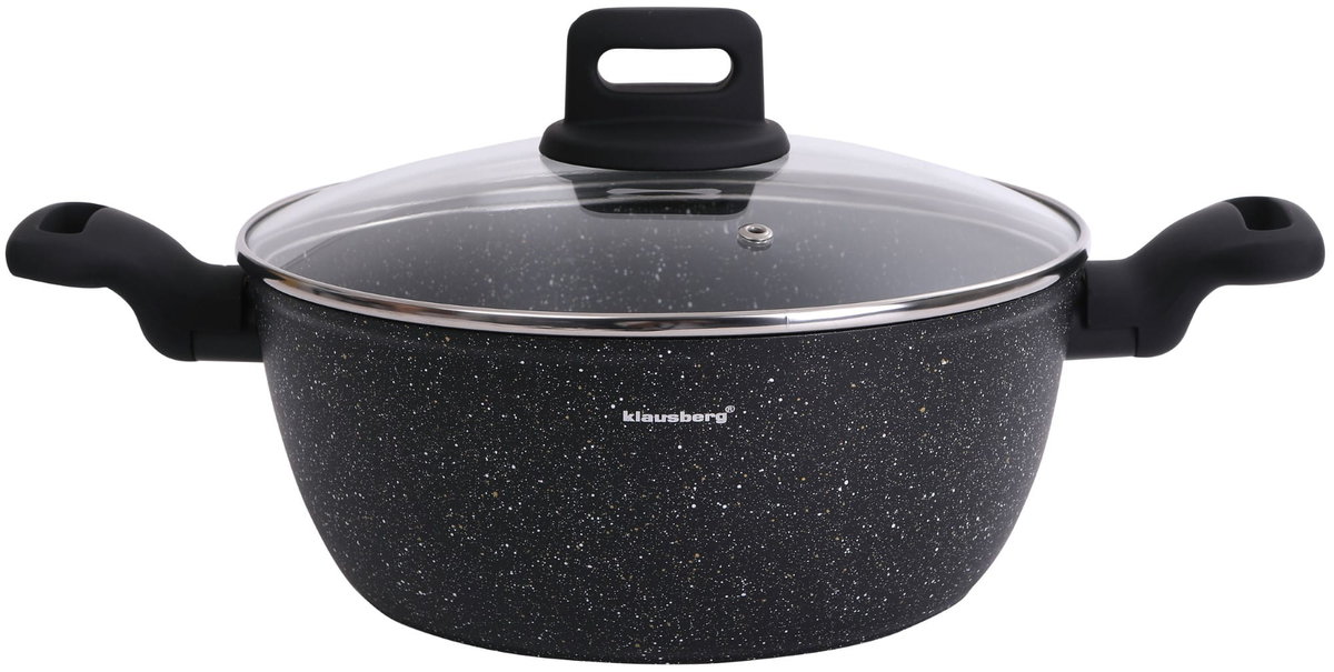 GARNEK MARMURKOWY KLAUSBERG 24cm 3,7L KB-7671