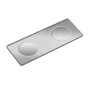 Delta Optical Szkiełka podstawowe z 2 łezkami 50 szt.