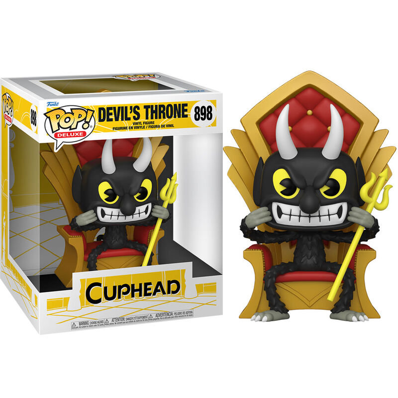 Figurka Cuphead POP! Deluxe - Devil in Chair