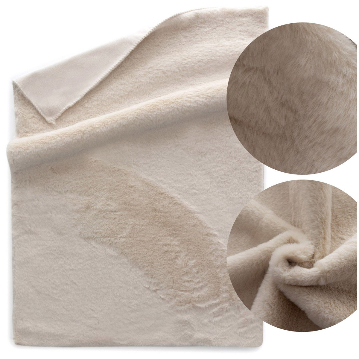 Dywan 60x90 Miękki Pluszowy Futerkowy Rabbit 104