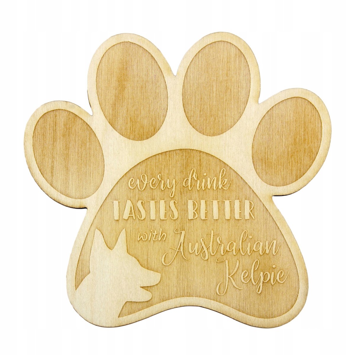 Australijski kelpie Podkładki pod kubek z grawerem