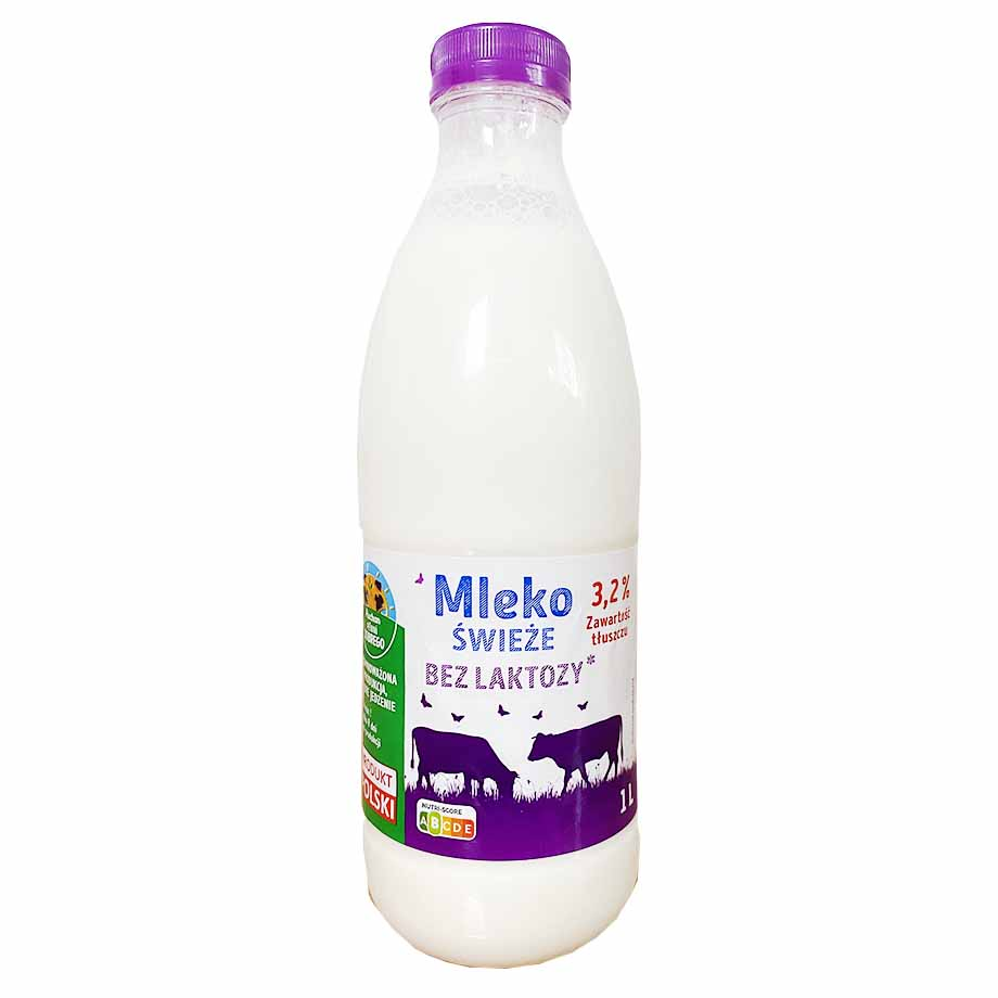 Pewni Dobrego - Mleko świeże 3.2% bez laktozy