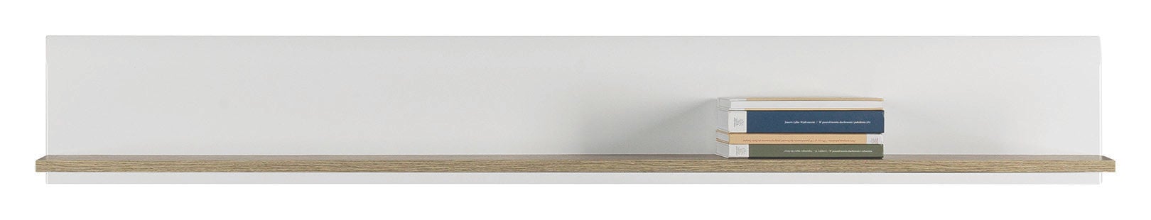 Półka Irma Im11 152X21X22 Cm Biała W Połysku