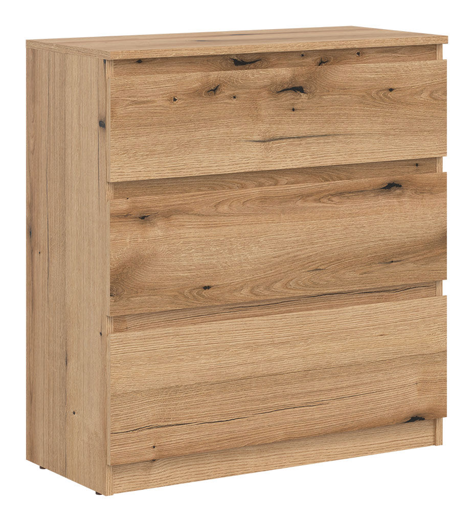Komoda Remi Rm02 78X84X35 Cm Dąb Evoke