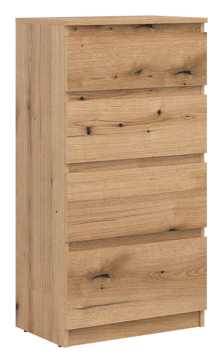 Komoda Remi Rm04 55X105X35 Cm Dąb Evoke