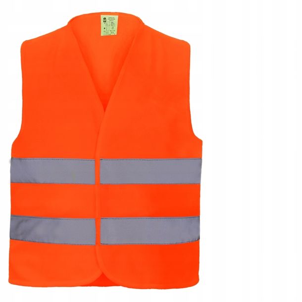 Kamizelka ostrzegawcza pomarańczowa odblask r.2XL