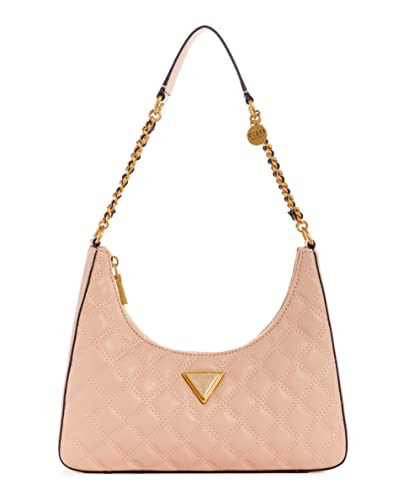 GUESS Giully Top torba na ramię z zamkiem błyskawicznym, Krem morelowy, Rozmiar Uniwersalny