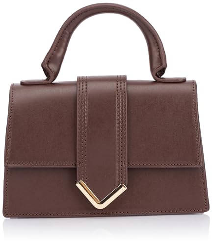 caneva Damska mała torebka, brązowa, brązowy