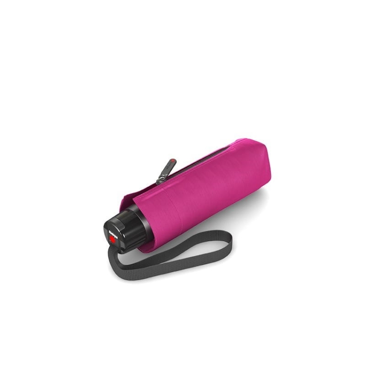 Parasol damski Knirps T.010 manualny składany mini różowy