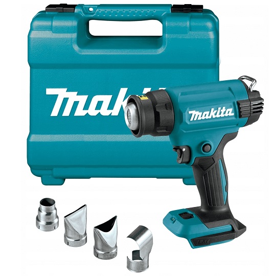 Makita DHG181ZK akumulatorowa opalarka 18V LXT bez akumulatorów i ładowarki w walizce