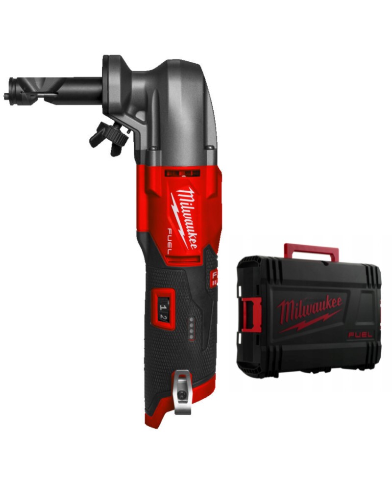 Milwaukee M12 FNB16-0X akumulatorowe skokowe nożyce do blachy 1,6 mm 12V bez akumulatorów i ładowarki w walizce 4933479618