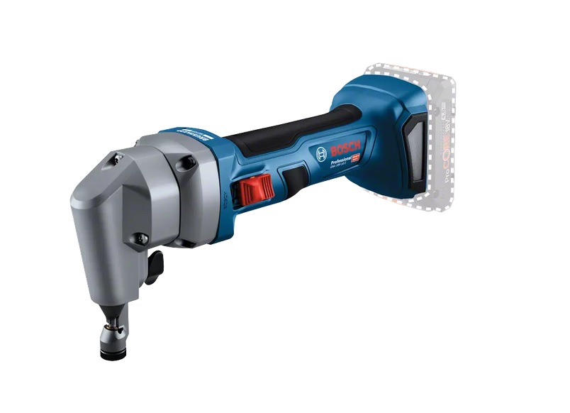 Bosch GNA 18V-16E akumulatorowe nożyce do cięcia blachy 18V bez akumulatorów i ładowarki w kartonie 0601529600