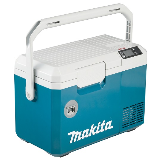 Makita CW003GZ01 sieciowo-akumulatorowy chłodziarko-ogrzewacz 7 litrów 18V/40V LXT/XGT/AC bez akumulatorów i ładowarki w kartonie