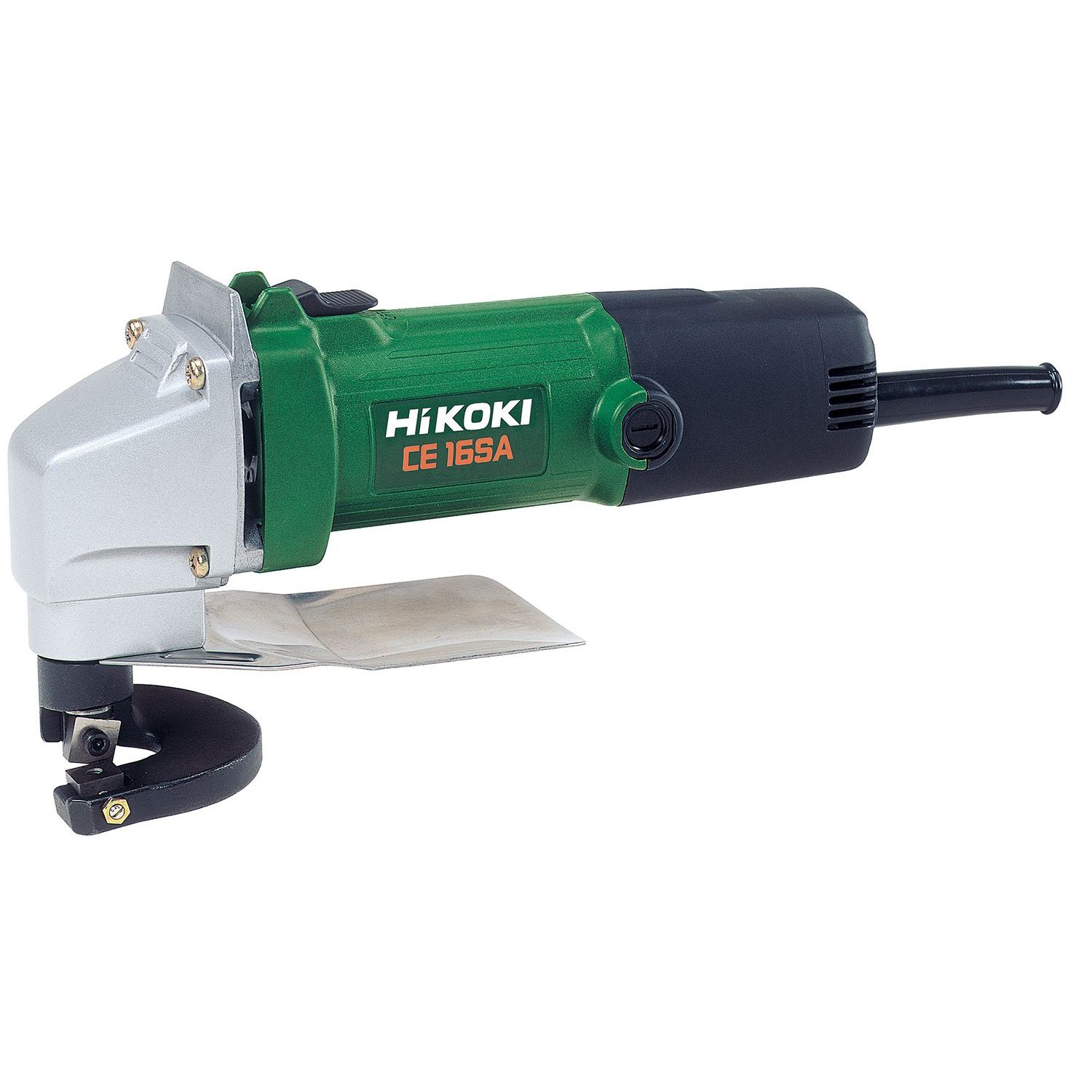 Hikoki CE16SA UAZ sieciowe skokowe nożyce do blachy 2,3 mm 400W w kartonie