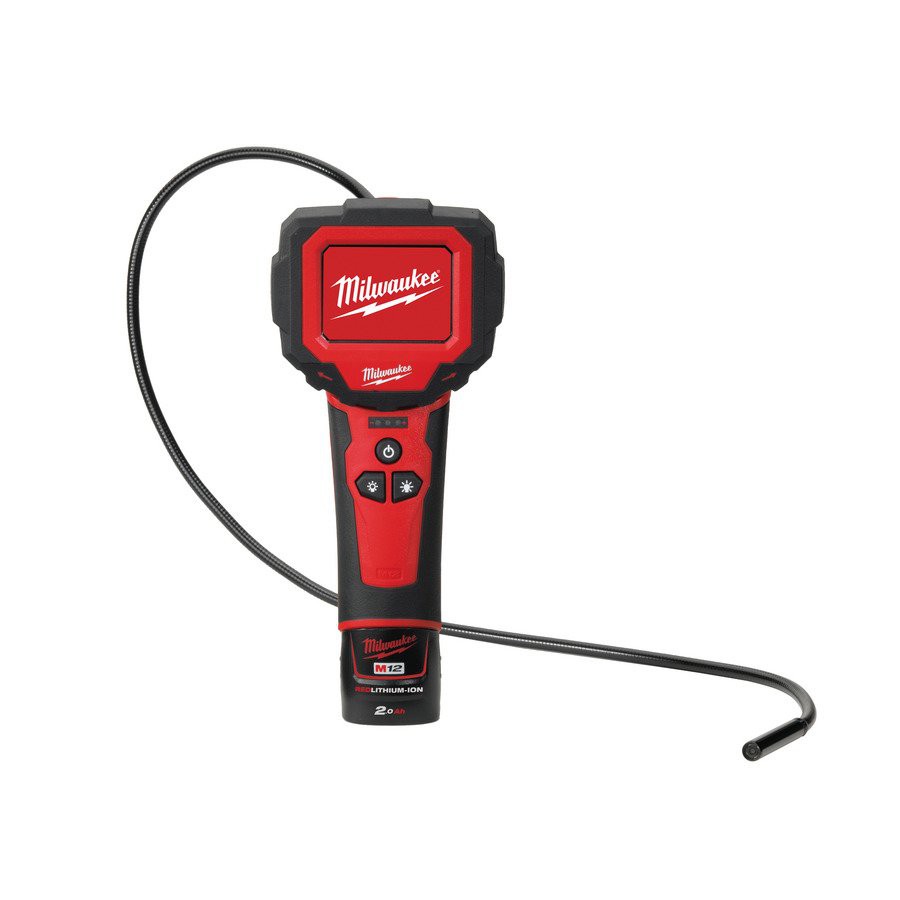 Milwaukee M12 IC-201C akumulatorowa kamera inspekcyjna 12V 1x2,0Ah Li-Ion w walizce 4933480738