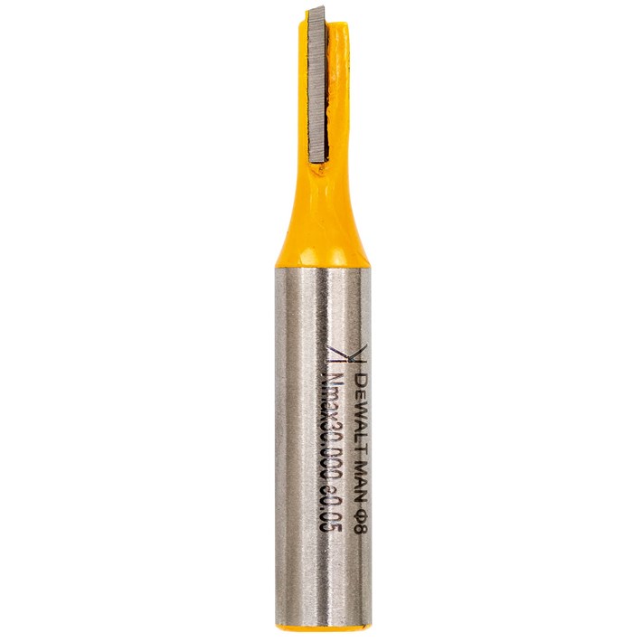 DeWalt DT90011-QZ prosty frez do rowków 22 mm trzpień 8 mm HM