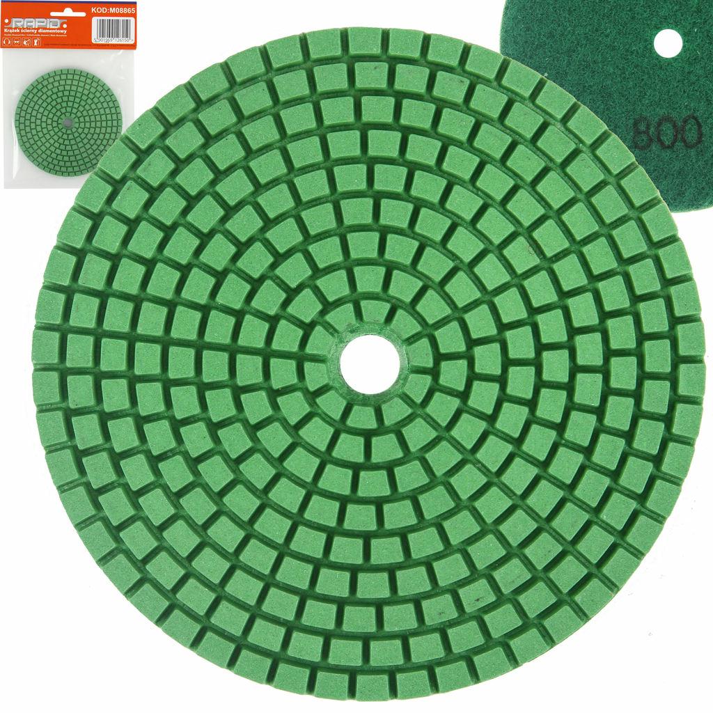 MAR-POL M08865 KRĄŻEK ŚCIERNY DIAMENTOWY 100 mm P800