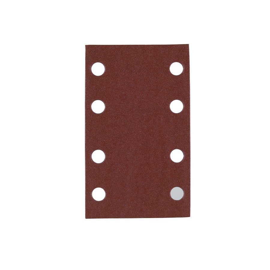 Milwaukee papier ścierny 80x133 mm granulacja 240 8 otworów 10 szt. 4932492767