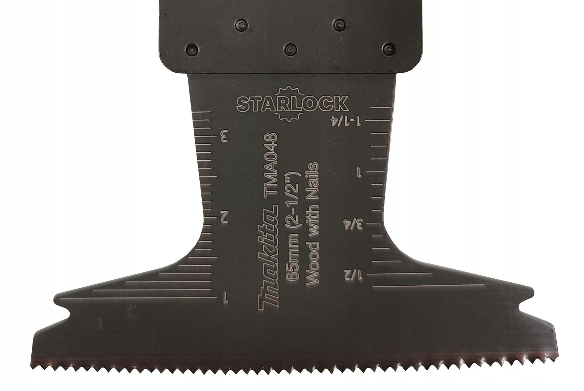 Makita B-64820 bimetalowy brzeszczot do urządzenia wielofunkcyjnego do cięcia drewna, PCV, metalu 65x40 mm Starlock