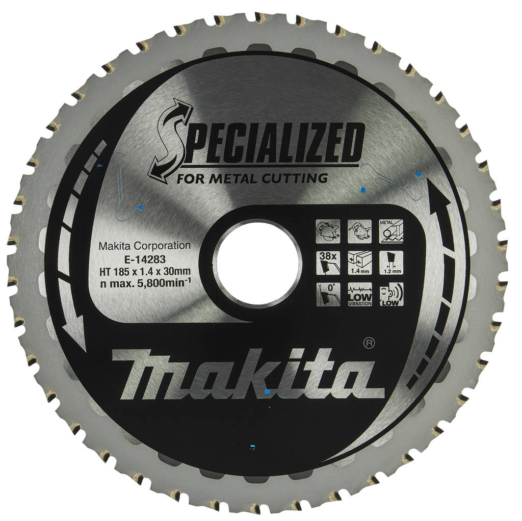 Makita E-14283 piła do cięcia stali 185x30 mm 38 zębów Efficut