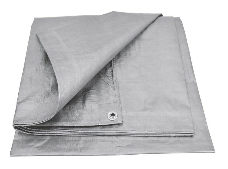 AWTools AW68082 plandeka 20x20 m 120 g kolor srebrny