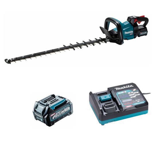 Makita UH007GD201 akumulatorowe nożyce do żywopłotu 75 cm 40V 2x2,5Ah Li-Ion XGT w kartonie