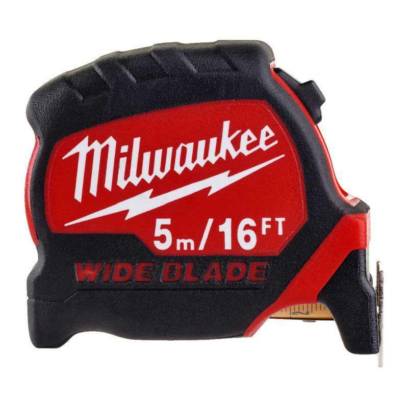 MILWAUKEE MIARA ZWIJANA PREMIUM WIDE 5m/16 ft