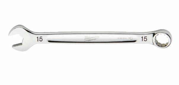 Milwaukee klucz płasko-oczkowy 15 mm Max Bite 4932471523