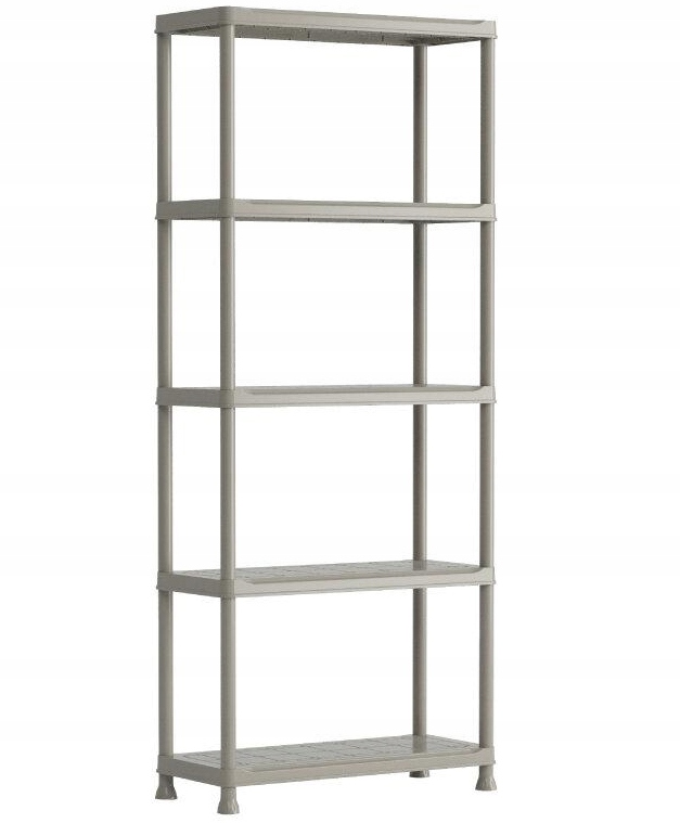 KETER 246642 REGAŁ PLASTIKOWY 5 PÓŁEK 75x32x176 cm