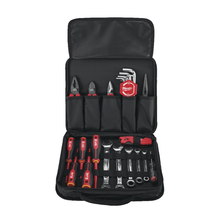Milwaukee zestaw narzędzi dla elektryka Starter Bag 25 elementów 4932492660