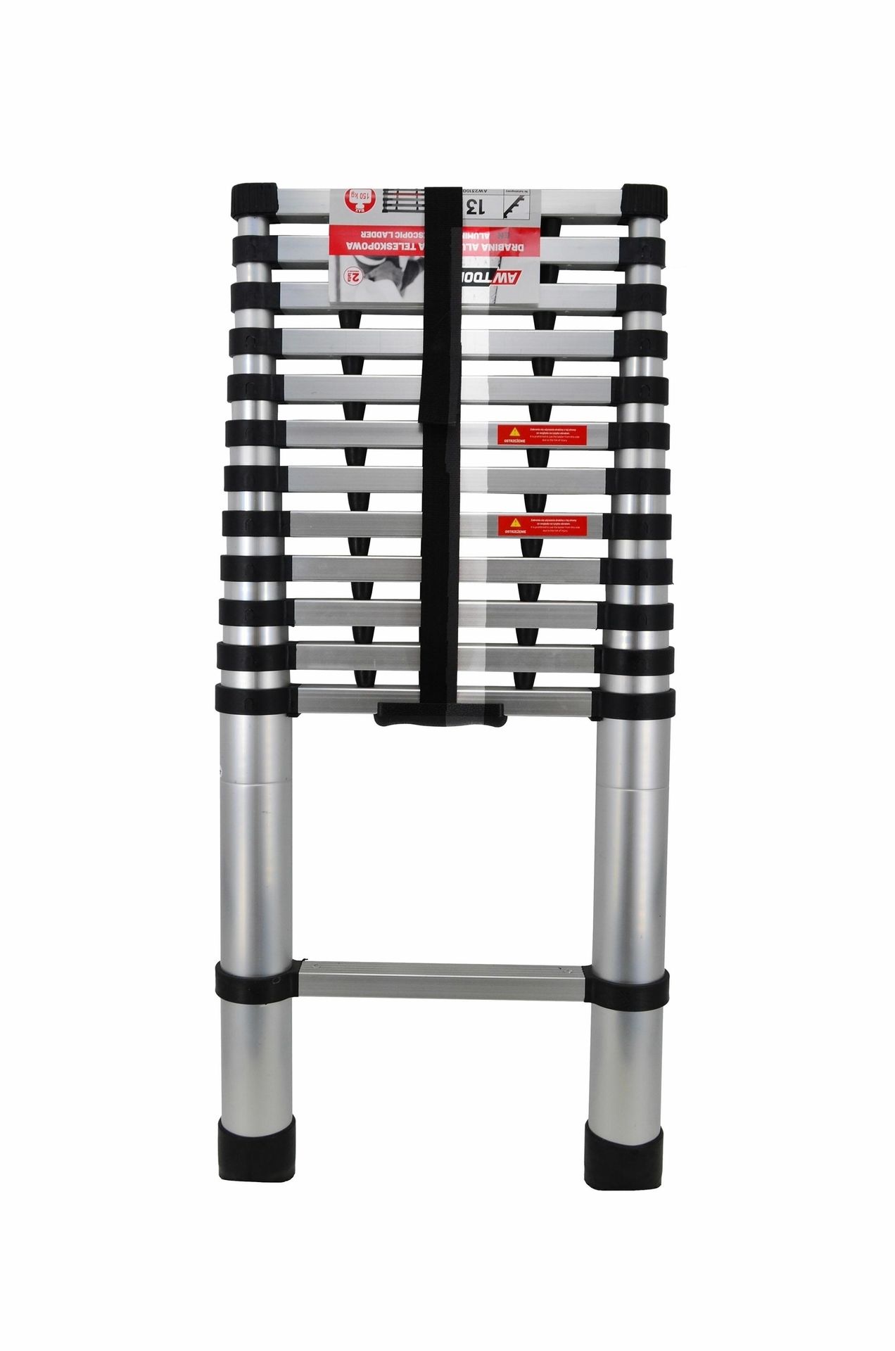 AWTools AW23100 teleskopowa drabina aluminiowa 3,8 m 13 stopni