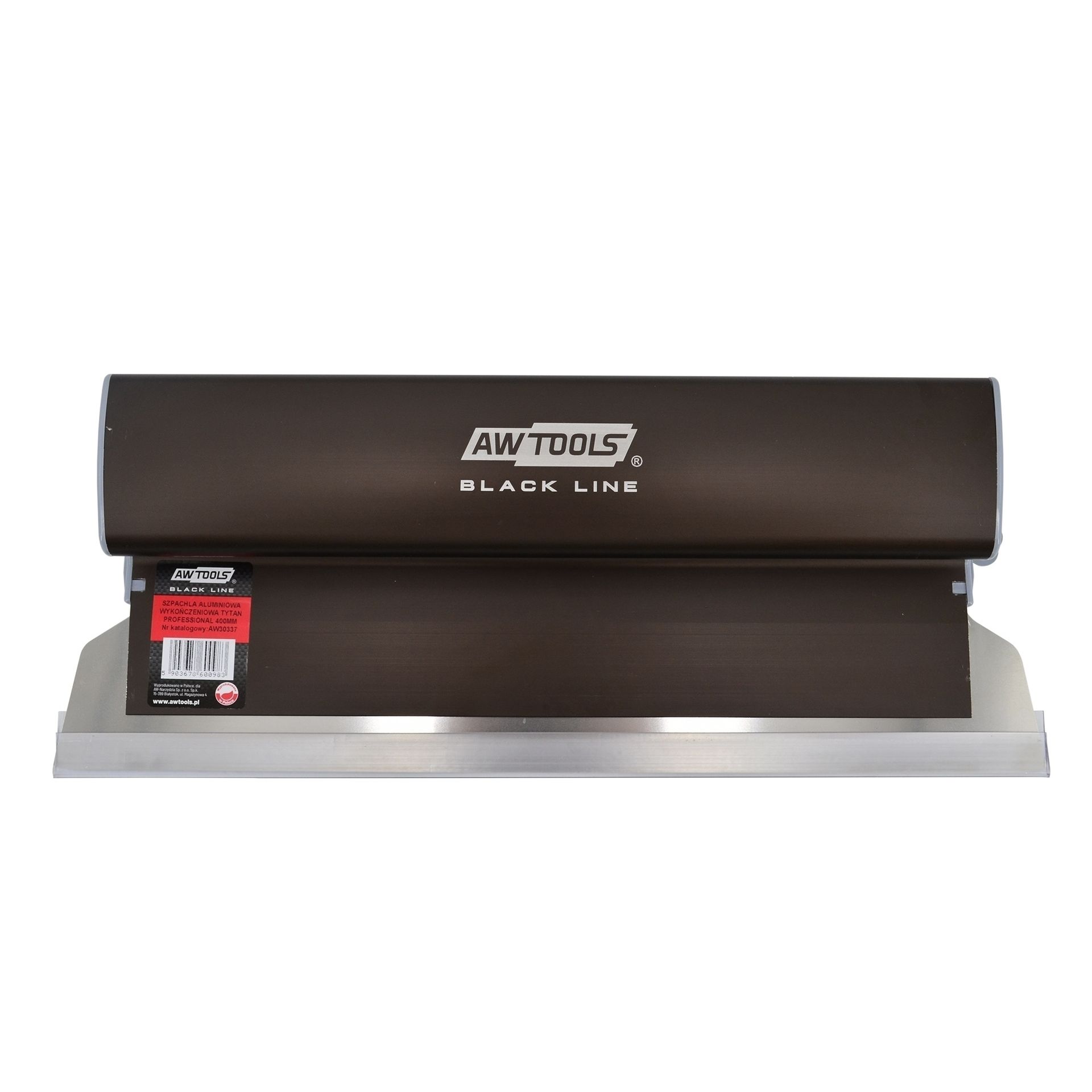 AWTools AW30338BL aluminiowa szpachla wykończeniowa Tytan Professional 600 mm