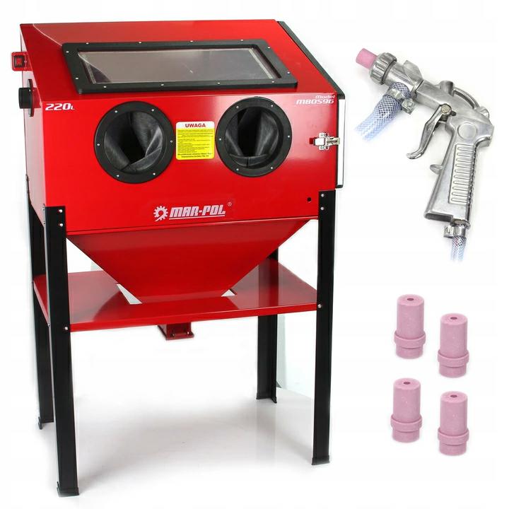 Mar-Pol M80596 piaskarka kabinowa 220 litrów
