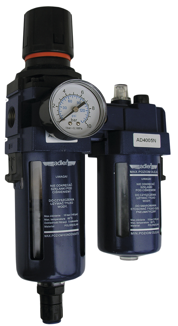 Adler 0180.4 reduktor + filtr + naolejacz AD4005FRN 1/2