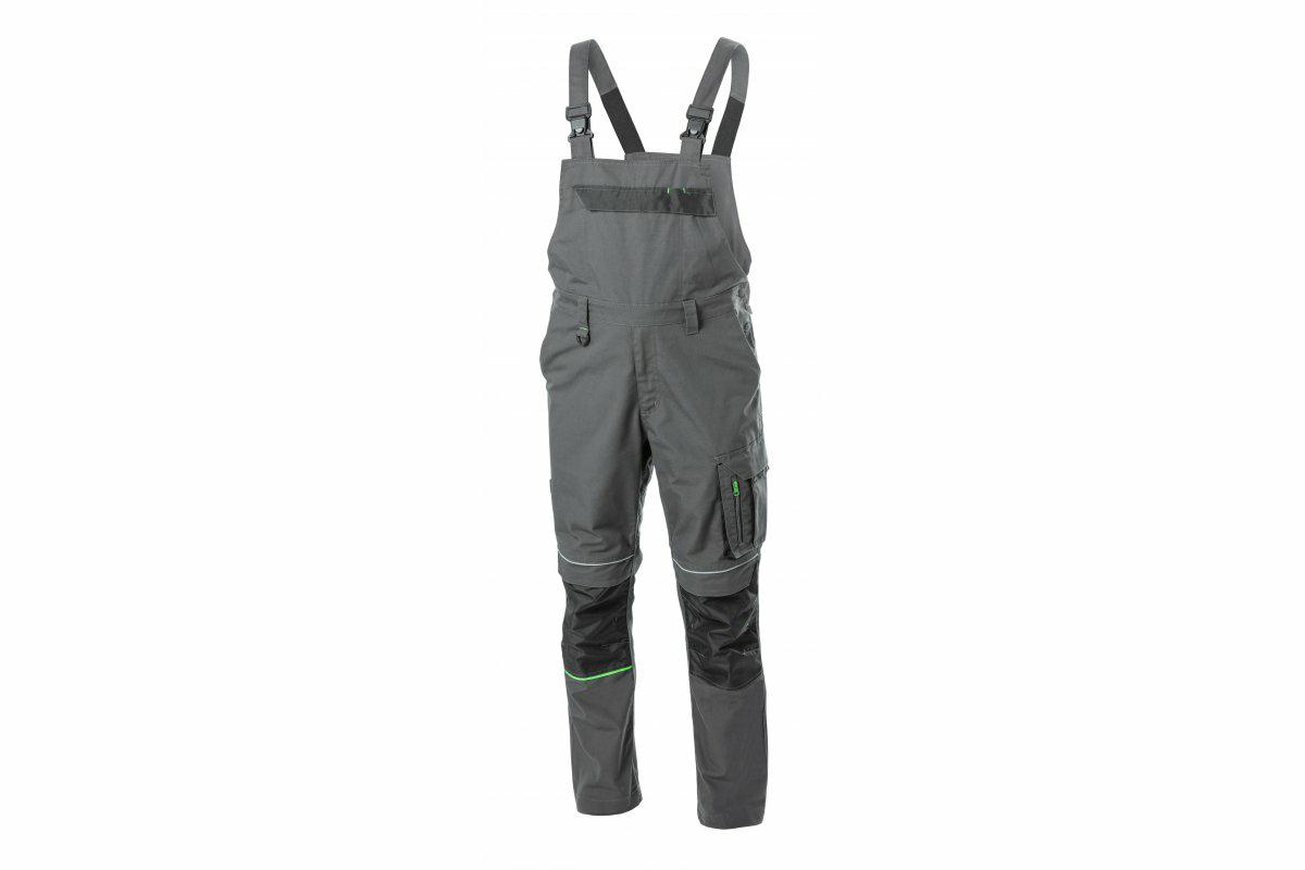 HOGERT HT5K801-3XL SPODNIE OGRODNICZKI ROBOCZE LEMBERG SZARE rozmiar XXXL