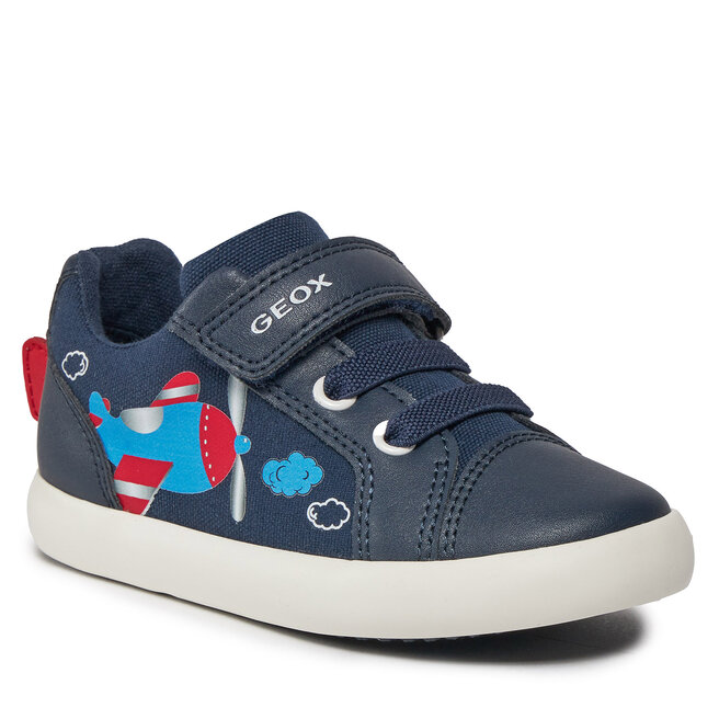 Sneakersy Geox B Gisli Boy B451NC 01054 C0735 S Navy/Red