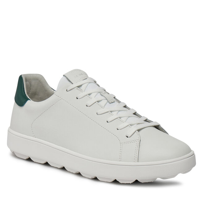 Sneakersy Geox U Spherica Ecub-1 U45GPA 0009B C1966 White/Dk Green