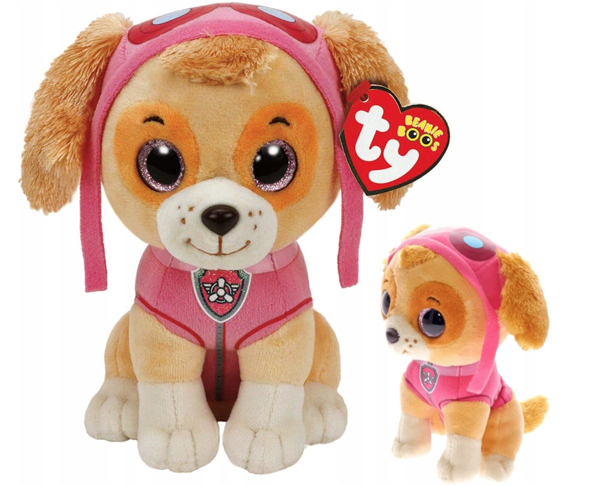 Psi Patrol SKYE maskotka pluszak ty beanie boos